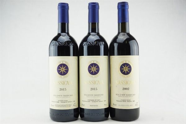 Sassicaia Tenuta San Guido  - Asta IL SIGNIFICATO DELLA PASSIONE - Vini Pregiati e da Collezione - Associazione Nazionale - Case d'Asta italiane