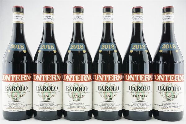 Barolo Cascina Francia Giacomo Conterno 2018  - Asta IL SIGNIFICATO DELLA PASSIONE - Vini Pregiati e da Collezione - Associazione Nazionale - Case d'Asta italiane