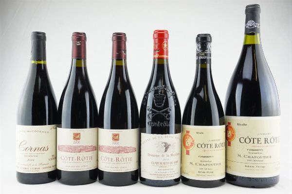 Selezione Rodano  - Asta IL SIGNIFICATO DELLA PASSIONE - Vini Pregiati e da Collezione - Associazione Nazionale - Case d'Asta italiane