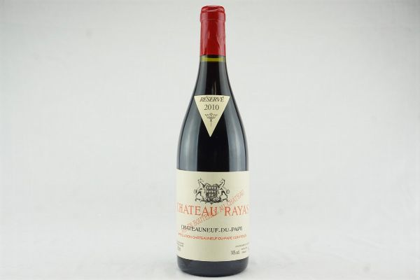 Châteauneuf-du-Pape Réserve Château Rayas 2010  - Asta IL SIGNIFICATO DELLA PASSIONE - Vini Pregiati e da Collezione - Associazione Nazionale - Case d'Asta italiane