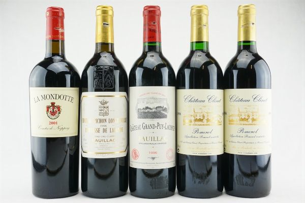 Selezione Bordeaux  - Asta IL SIGNIFICATO DELLA PASSIONE - Vini Pregiati e da Collezione - Associazione Nazionale - Case d'Asta italiane