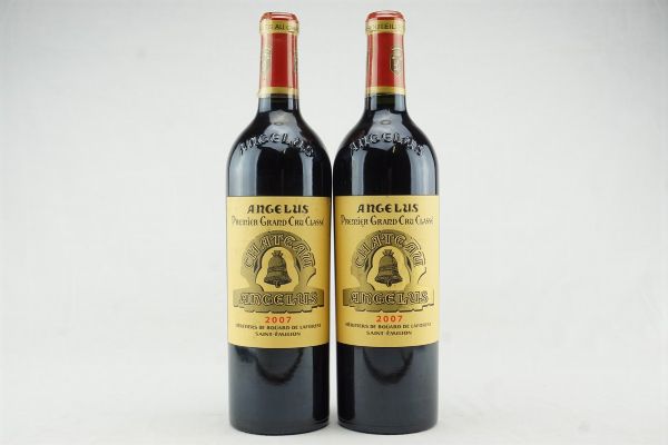 Château Angelus 2007  - Asta IL SIGNIFICATO DELLA PASSIONE - Vini Pregiati e da Collezione - Associazione Nazionale - Case d'Asta italiane