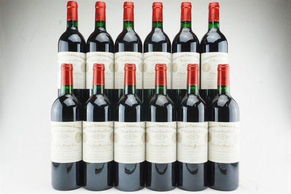 Château Cheval Blanc 1995  - Asta IL SIGNIFICATO DELLA PASSIONE - Vini Pregiati e da Collezione - Associazione Nazionale - Case d'Asta italiane