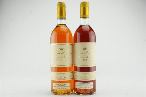 Château d’Yquem 1991  - Asta IL SIGNIFICATO DELLA PASSIONE - Vini Pregiati e da Collezione - Associazione Nazionale - Case d'Asta italiane