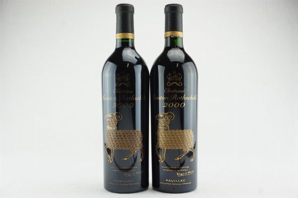 Château Mouton Rothschild 2000  - Asta IL SIGNIFICATO DELLA PASSIONE - Vini Pregiati e da Collezione - Associazione Nazionale - Case d'Asta italiane