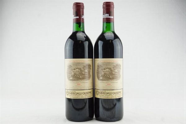 Château Lafite Rothschild 1990  - Asta IL SIGNIFICATO DELLA PASSIONE - Vini Pregiati e da Collezione - Associazione Nazionale - Case d'Asta italiane