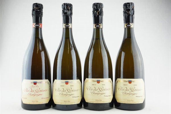 Selezione Clos des Goisses     Philipponat  - Asta IL SIGNIFICATO DELLA PASSIONE - Vini Pregiati e da Collezione - Associazione Nazionale - Case d'Asta italiane