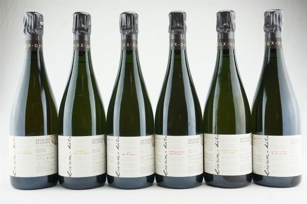 Collection Lieux-Dits Extra-Brut Jacques Selosse  - Asta IL SIGNIFICATO DELLA PASSIONE - Vini Pregiati e da Collezione - Associazione Nazionale - Case d'Asta italiane