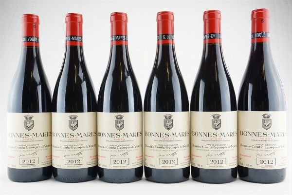 Bonnes Mares Domaine Comte Georges de Vogüé 2012  - Asta IL SIGNIFICATO DELLA PASSIONE - Vini Pregiati e da Collezione - Associazione Nazionale - Case d'Asta italiane