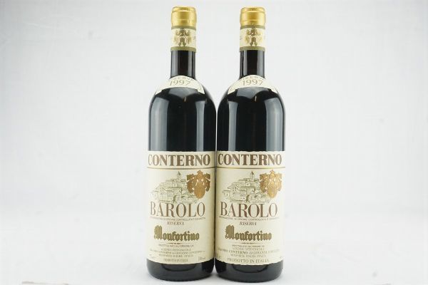 Barolo Monfortino Riserva Giacomo Conterno 1997  - Asta IL SIGNIFICATO DELLA PASSIONE - Vini Pregiati e da Collezione - Associazione Nazionale - Case d'Asta italiane