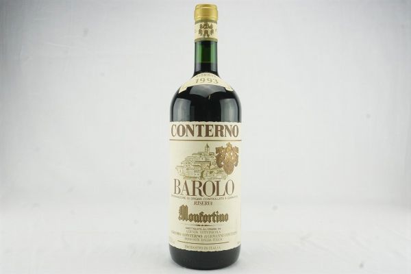 Barolo Monfortino Riserva Giacomo Conterno 1993  - Asta IL SIGNIFICATO DELLA PASSIONE - Vini Pregiati e da Collezione - Associazione Nazionale - Case d'Asta italiane