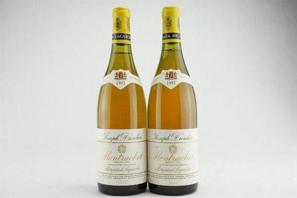 Montrachet Marquis de Laguiche Domaine Joseph Drouhin 1992  - Asta IL SIGNIFICATO DELLA PASSIONE - Vini Pregiati e da Collezione - Associazione Nazionale - Case d'Asta italiane