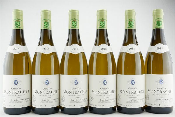 Montrachet Domaine J.C Ramonet 2018  - Asta IL SIGNIFICATO DELLA PASSIONE - Vini Pregiati e da Collezione - Associazione Nazionale - Case d'Asta italiane