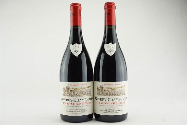 Gevrey-Chambertin Clos Saint Jacques Domaine Armand Rousseau 2019  - Asta IL SIGNIFICATO DELLA PASSIONE - Vini Pregiati e da Collezione - Associazione Nazionale - Case d'Asta italiane