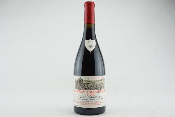 Gevrey-Chambertin Clos Saint Jacques Domaine Armand Rousseau 2010  - Asta IL SIGNIFICATO DELLA PASSIONE - Vini Pregiati e da Collezione - Associazione Nazionale - Case d'Asta italiane