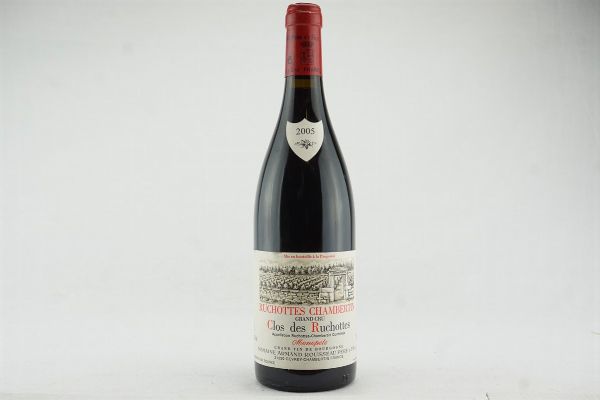 Ruchottes Chambertin Clos des Ruchottes Domaine Armand Rousseau 2005  - Asta IL SIGNIFICATO DELLA PASSIONE - Vini Pregiati e da Collezione - Associazione Nazionale - Case d'Asta italiane