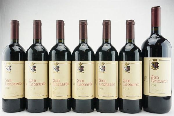 San Leonardo Tenuta San Leonardo 2011  - Asta IL SIGNIFICATO DELLA PASSIONE - Vini Pregiati e da Collezione - Associazione Nazionale - Case d'Asta italiane