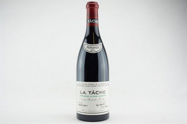 La Tâche Domaine de la Romanée Conti 2011  - Asta IL SIGNIFICATO DELLA PASSIONE - Vini Pregiati e da Collezione - Associazione Nazionale - Case d'Asta italiane