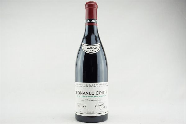 Romane Conti Domaine de la Romane Conti 1999  - Asta IL SIGNIFICATO DELLA PASSIONE - Vini Pregiati e da Collezione - Associazione Nazionale - Case d'Asta italiane