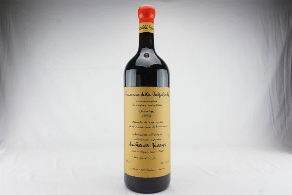 Amarone della Valpolicella Riserva Giuseppe Quintarelli 1998  - Asta IL SIGNIFICATO DELLA PASSIONE - Vini Pregiati e da Collezione - Associazione Nazionale - Case d'Asta italiane