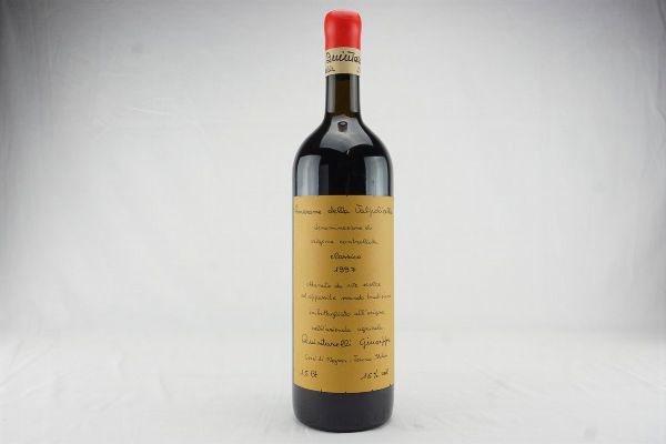 Amarone della Valpolicella Classico Giuseppe Quintarelli 1997  - Asta IL SIGNIFICATO DELLA PASSIONE - Vini Pregiati e da Collezione - Associazione Nazionale - Case d'Asta italiane