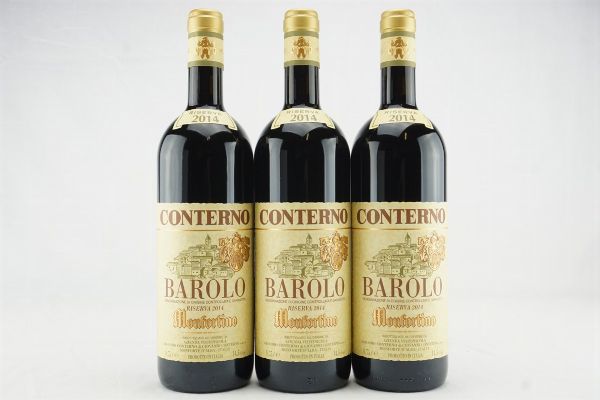 Barolo Monfortino Riserva Giacomo Conterno 2014  - Asta IL SIGNIFICATO DELLA PASSIONE - Vini Pregiati e da Collezione - Associazione Nazionale - Case d'Asta italiane