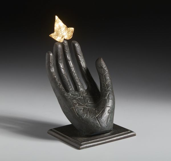 PALADINO MIMMO (n. 1948) : Hand to leaf.  - Asta Asta 403 | ARTE MODERNA E CONTEMPORANEA Online - Associazione Nazionale - Case d'Asta italiane