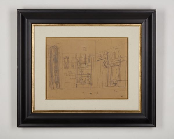 SIRONI MARIO (1885 - 1961) : Studio di architetture.  - Asta Asta 403 | ARTE MODERNA E CONTEMPORANEA Online - Associazione Nazionale - Case d'Asta italiane