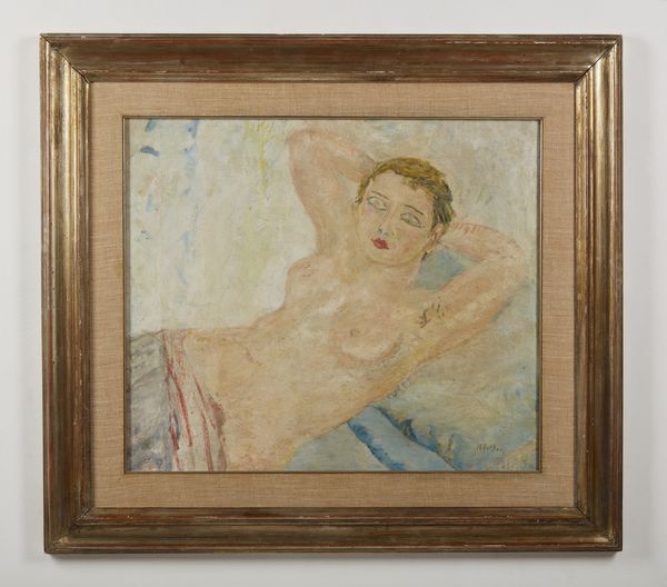 DEL BON ANGELO (1898 - 1952) : Donna insonne.  - Asta Asta 403 | ARTE MODERNA E CONTEMPORANEA Online - Associazione Nazionale - Case d'Asta italiane