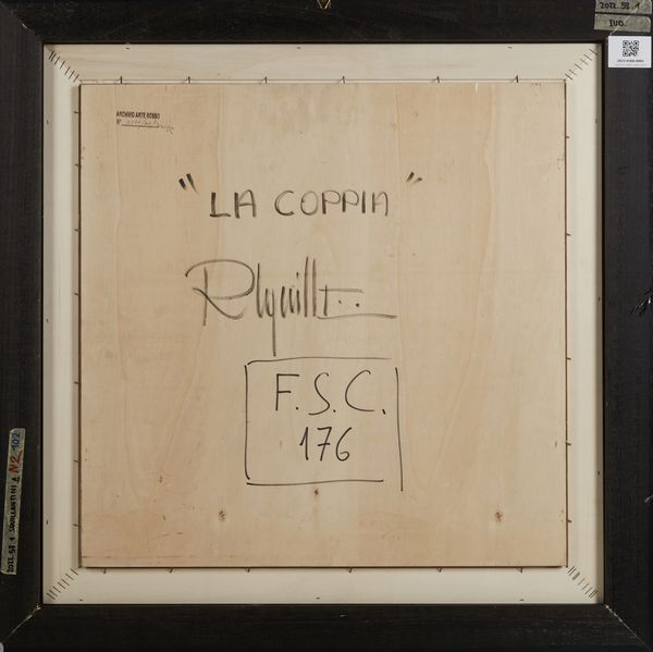 SQUILLANTINI REMO (1920 - 1996) : La coppia.  - Asta Asta 403 | ARTE MODERNA E CONTEMPORANEA Online - Associazione Nazionale - Case d'Asta italiane