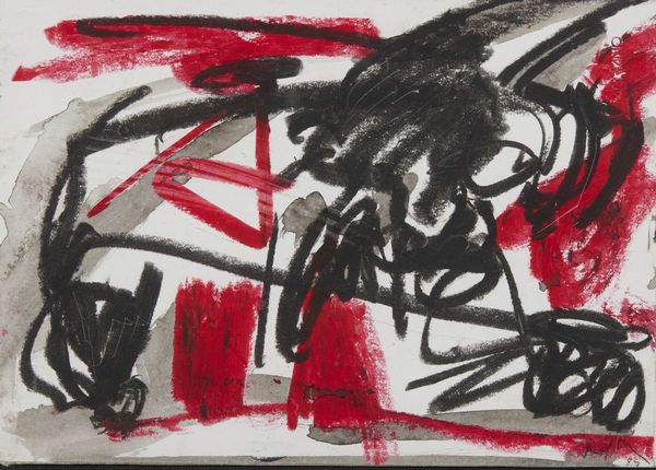 VEDOVA EMILIO (1919 - 2006) : Pagine '84. (Ciclo II-13).  - Asta Asta 403 | ARTE MODERNA E CONTEMPORANEA Online - Associazione Nazionale - Case d'Asta italiane