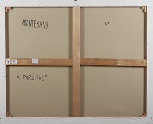 MONTESANO GIAN MARCO (n. 1949) : ...Parsifal.  - Asta Asta 403 | ARTE MODERNA E CONTEMPORANEA Online - Associazione Nazionale - Case d'Asta italiane