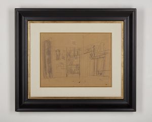 SIRONI MARIO (1885 - 1961) : Studio di architetture.  - Asta Asta 403 | ARTE MODERNA E CONTEMPORANEA Online - Associazione Nazionale - Case d'Asta italiane