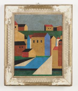 SOLDATI ATANASIO (1896 - 1953) : Paesaggio.  - Asta Asta 403 | ARTE MODERNA E CONTEMPORANEA Online - Associazione Nazionale - Case d'Asta italiane