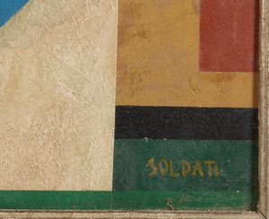 SOLDATI ATANASIO (1896 - 1953) : Paesaggio.  - Asta Asta 403 | ARTE MODERNA E CONTEMPORANEA Online - Associazione Nazionale - Case d'Asta italiane