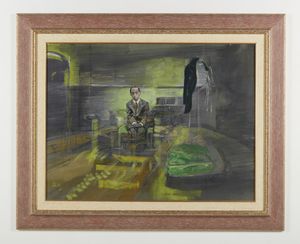 SUGHI ALBERTO (1928 - 2012) : Personaggio in un interno.  - Asta Asta 403 | ARTE MODERNA E CONTEMPORANEA Online - Associazione Nazionale - Case d'Asta italiane