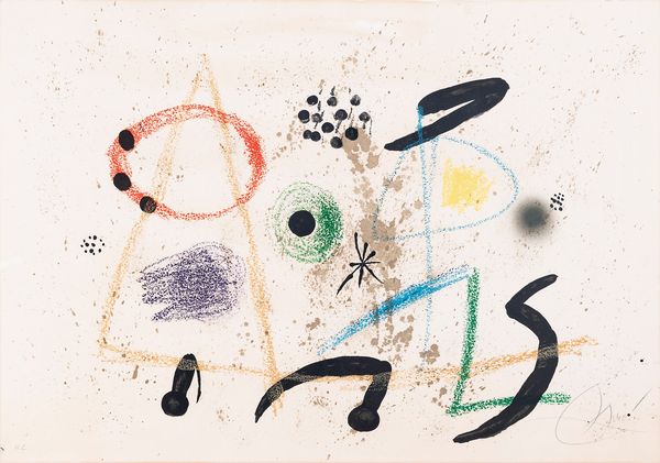 JOAN MIRO' : Maravillas con variacines acrosticas en el jardin de Mir  - Asta Arte moderna e contemporanea - Associazione Nazionale - Case d'Asta italiane