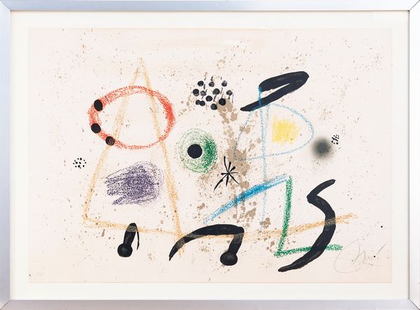 JOAN MIRO' : Maravillas con variacines acrosticas en el jardin de Mir  - Asta Arte moderna e contemporanea - Associazione Nazionale - Case d'Asta italiane