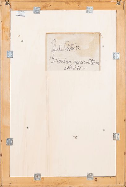 CLAUDIO  COSTA : Dionisio agricoltore celeste  - Asta Arte moderna e contemporanea - Associazione Nazionale - Case d'Asta italiane