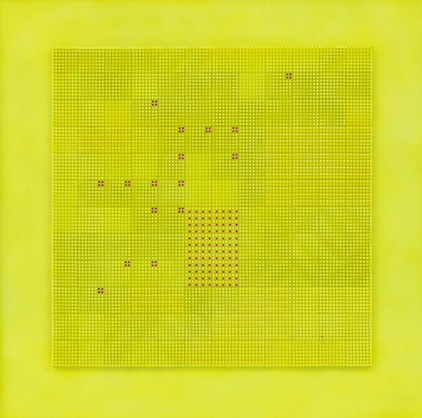 FRANCO COSTALONGA : Gradienti luminosi giallo viola  - Asta Arte moderna e contemporanea - Associazione Nazionale - Case d'Asta italiane