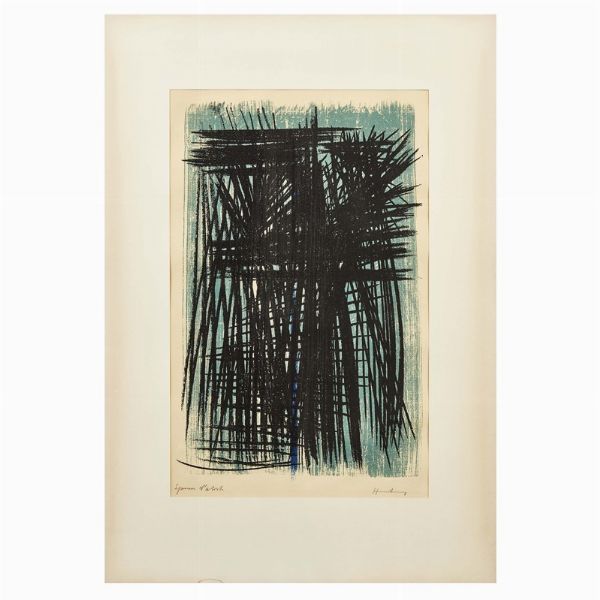 Hartung Hans : HANS HARTUNG  - Asta ASTA A TEMPO | ARTE MODERNA E CONTEMPORANEA - Associazione Nazionale - Case d'Asta italiane