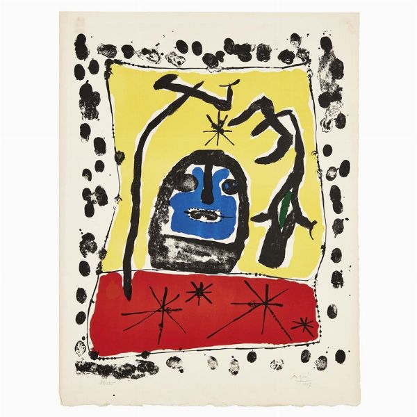 MIRO' JOAN : JOAN MIRO'  - Asta ASTA A TEMPO | ARTE MODERNA E CONTEMPORANEA - Associazione Nazionale - Case d'Asta italiane