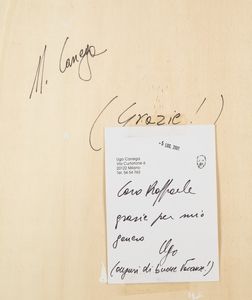 UGO CARREGA : Tutto  materia  - Asta Arte moderna e contemporanea  - Associazione Nazionale - Case d'Asta italiane