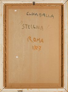 Elica BALLA : Stellina  - Asta Arte moderna e contemporanea  - Associazione Nazionale - Case d'Asta italiane