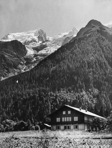Jean Ribiére : Chalet dans les Alpes  - Asta Fotografia: Under 1K - Associazione Nazionale - Case d'Asta italiane