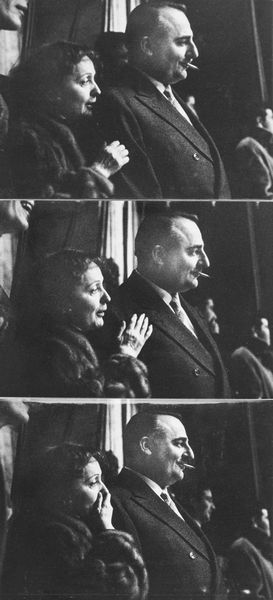 Frank Horvat : Edith Piaf con Bruno Coquatix  - Asta Fotografia: Under 1K - Associazione Nazionale - Case d'Asta italiane