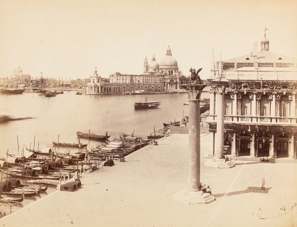 Carlo Naya : Veduta della Piazzetta e dell'isola della Giudecca dal balcone del Palazzo Ducale, Venezia  - Asta Fotografia: Under 1K - Associazione Nazionale - Case d'Asta italiane