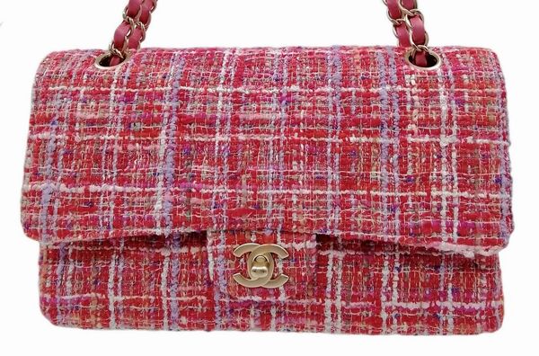 CHANEL : Borsa 2.55  in tweed rosa matelass.  - Asta 04/05/2023 | FASHION LUXURY - ALTA MODA, BORSE E ACCESSORI DI LUSSO Online - Associazione Nazionale - Case d'Asta italiane