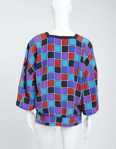 SCHON MILA : Blusa multicolore.  - Asta 04/05/2023 | FASHION LUXURY - ALTA MODA, BORSE E ACCESSORI DI LUSSO Online - Associazione Nazionale - Case d'Asta italiane