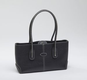 TOD'S - Borsa modello tote, nera.